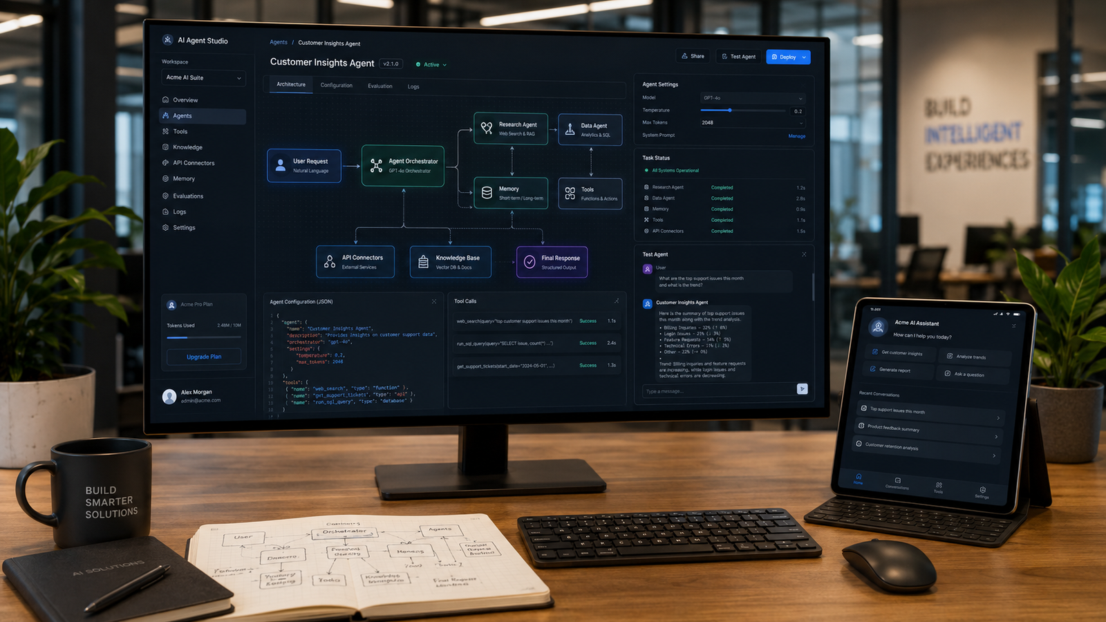 Custom AI Solutions & Agent Development